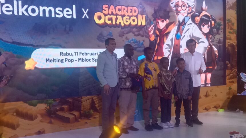 Telkomsel bersama Indonesia Artificial Intelligence (INA AI) resmi meluncurkan Paket Bundling Telkomsel x Sacred Octagon, layanan edu-games matematika berbasis AI yang dirancang agar numerasi terasa lebih seru, interaktif, dan mudah dipahami anak-anak.