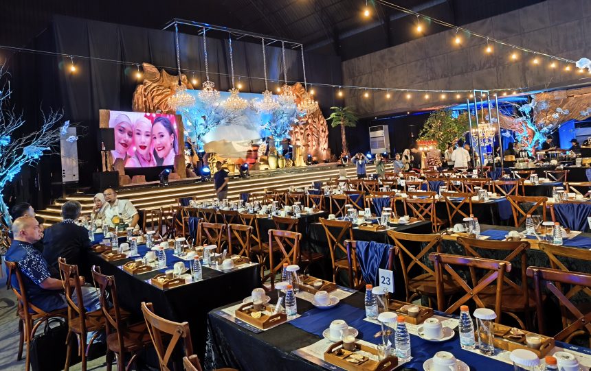 Salah satu sudut Hall Walking Drums Hallf Patiunus. Foto: timur/ipol.id