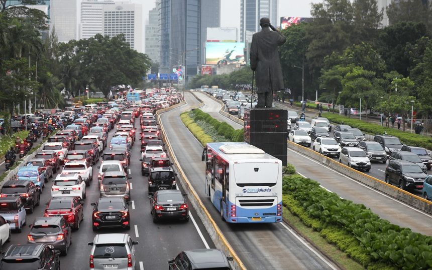 Kondisi lalu lintad di Jakarta. Foto: Ist