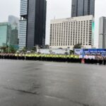 Polda Metro Jaya menggelar apel kesiapan Operasi Keselamatan Jaya 2026. Foto: Polri
