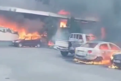 Kerusuhan di Meksiko. Foto: Tangkapan layar video viral