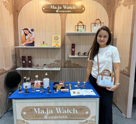 Ma.ja Watch Indonesia tumbuh menjadi salah satu brand jam tangan kayu dengan identitas budaya Indonesia yang kuat. Foto: Dok BRI