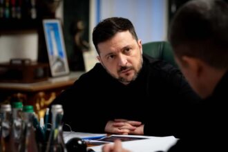 Presiden Ukraina Volodymyr Zelensky