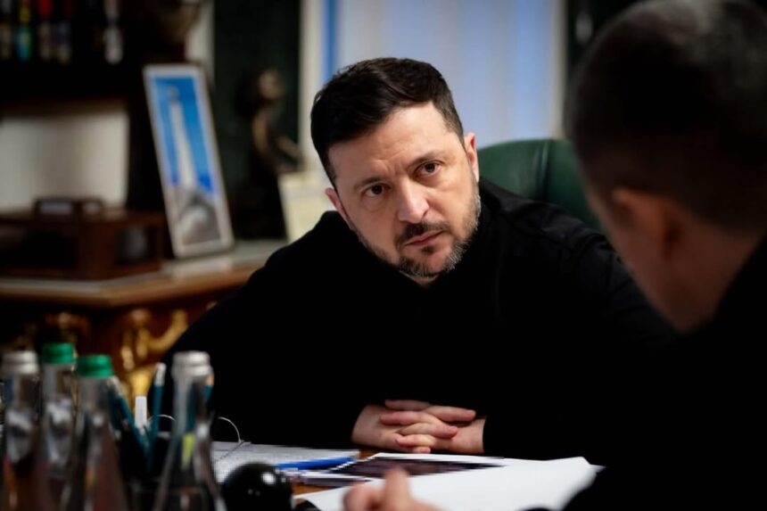 Presiden Ukraina Volodymyr Zelensky