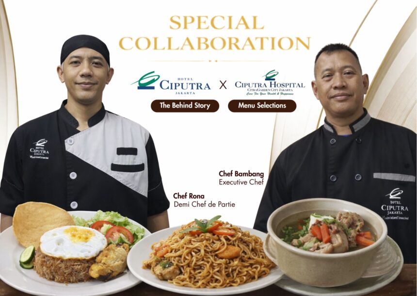 Hotel Ciputra Jakarta berkolaborasi dengan Ciputra Hospital menghadirkan rangkaian menu sehat untuk para pasien dewasa maupun anak-anak. (dok. Hotel Ciputra Jakarta).