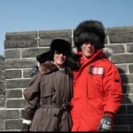 Jeffrey epstein dan pasangannya Ghislaine Maxwell saat berkunjung ke Rusia. Foto: X @