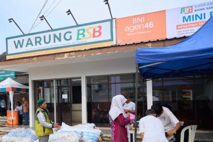 BNI memperkuat implementasi ekonomi sirkular sekaligus mendorong inklusi keuangan melalui Program BNI Agen46 Bank Sampah. Foto: Dok BNI