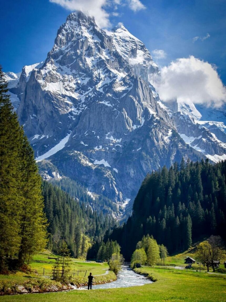 Pegunungan Alpen di Swiss. Foto: @MozartCultures