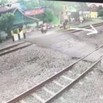 Pria di Wonoasri, Madiun, berinisial SH (35) meninggal dunia setelah tertabrak kereta api, Kamis (12/2/2026) sore. Foto: Tangkap layar IG @ponorogoofficial.id