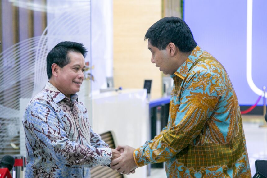 Direktur Utama BRI Hery Gunardi (kiri) saat menerima kunjungan Menteri Perumahan dan Kawasan Permukiman (PKP) Maruarar di Kantor Pusat BRI, Rabu (4/2/2026). Foto: Dok BRI