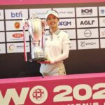 Jaravee Boonchant menjuarai Indonesia Women’s Open presented by BTN pada hari ini, Minggu (1/2), di Damai Indah Golf-BSD Course. Foto/dok-iwo