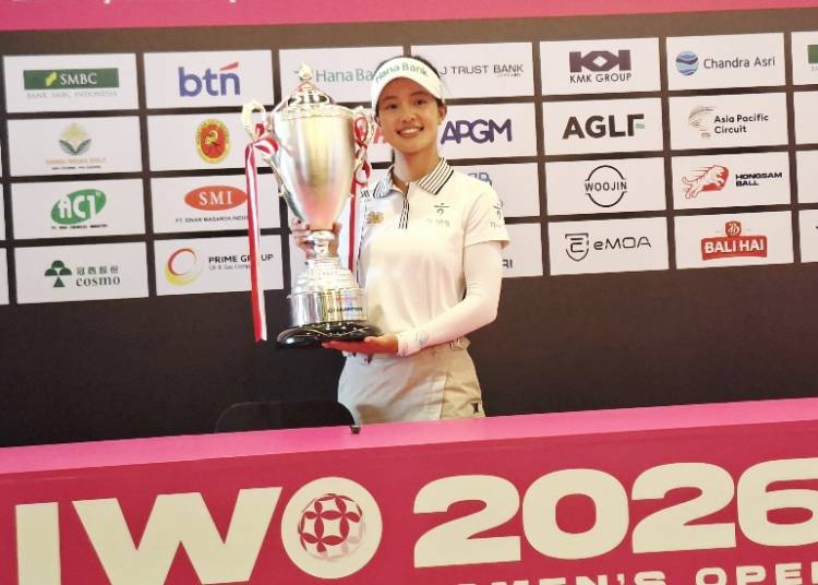 Jaravee Boonchant menjuarai Indonesia Women’s Open presented by BTN pada hari ini, Minggu (1/2), di Damai Indah Golf-BSD Course. Foto/dok-iwo