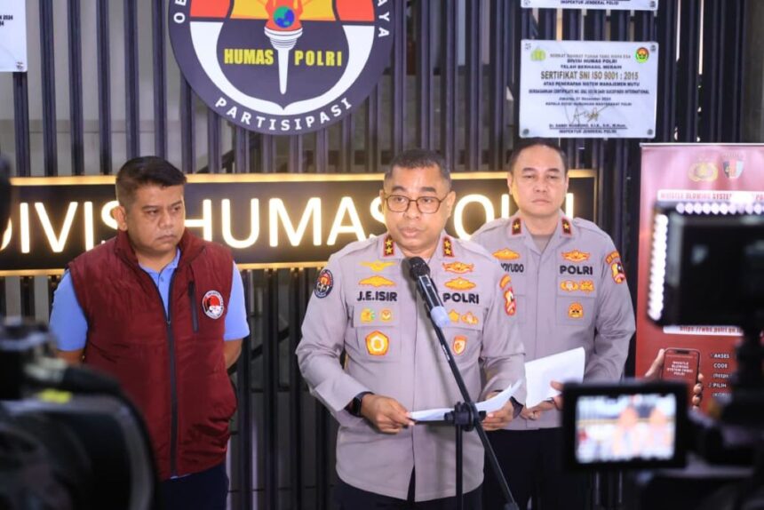 Kepala Divisi Humas Polri, Irjen Pol Jhonny Edison Isir