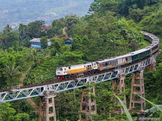 Ilustrasi kereta api yang mulai dipesan tiketnya untuk mudik lebaran 2026.(Foto istimewa)
