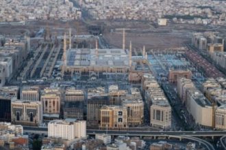 Tampak Kota Madinah, Arab Saudi, salah satu kota suci bagi umat Islam. Foto: Saudi Gazette