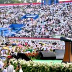 Presiden Prabowo Subianto menyampaikan sambutan pada Mujahadah Kubro Satu Abad NU,di Stadion Gajayana, Kota Malang, Provinsi Jawa Timur, Minggu (8/2/2026) Foto: BPMI Setpres