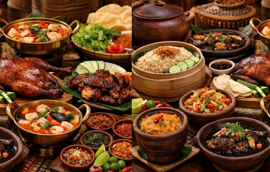 Swiss-Belresidences Rasuna Epicentrum selama sebulan penuh menghadirkan pengalaman berbuka puasa dengan nuansa peranakan melalui tema Warisan Rasa Baba Nyonya. (dok. Swiss-Belresidences Rasuna Epicentrum)