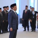 Thomas AM Djiwandono dilantik sebagai Deputi Gubernur Bank Indonesia, Senin (9/2/2026). Foto: Bank Indonesia