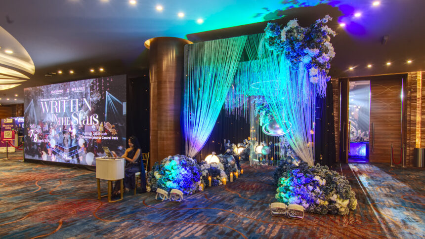 Pullman Jakarta Central Park sukses menyelenggarakan Wedding Open House bertemakan “Written in the Stars” pada tanggal 7–8 Maret 2026. (Alidrian Fahwi/ipol.id).