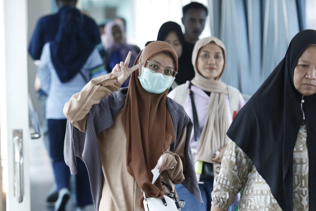 PT ASDP Indonesia Ferry (Persero) memastikan dukungan penuh terhadap kebijakan pemerintah guna menjamin kelancaran Angkutan Lebaran, terutama di lintasan penyeberangan strategis Merak–Bakauheni dan Ketapang–Gilimanuk. (dok. ASDP).
