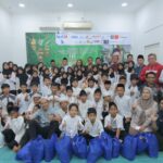 ipol.id berbagi dan berbuka puasa bersama anak yatim dan dhuafa di Rumah Yatim, Kemang, Jakarta Selatan. Foto: ipol.id