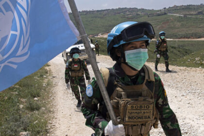 Personel Indonesia yang tergabung dalam pasukan penjaga perdamaian PBB di Lebanon. Foto: United Nations Peacekeeping