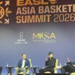 Junas Miradiarsyah, Direktur Utama Indonesian Basketball League (IBL) menjadi bagian dalam ajang EASL Asia Basketball Summit yang berlangsung pada 21 Maret 2026 di Makau.
