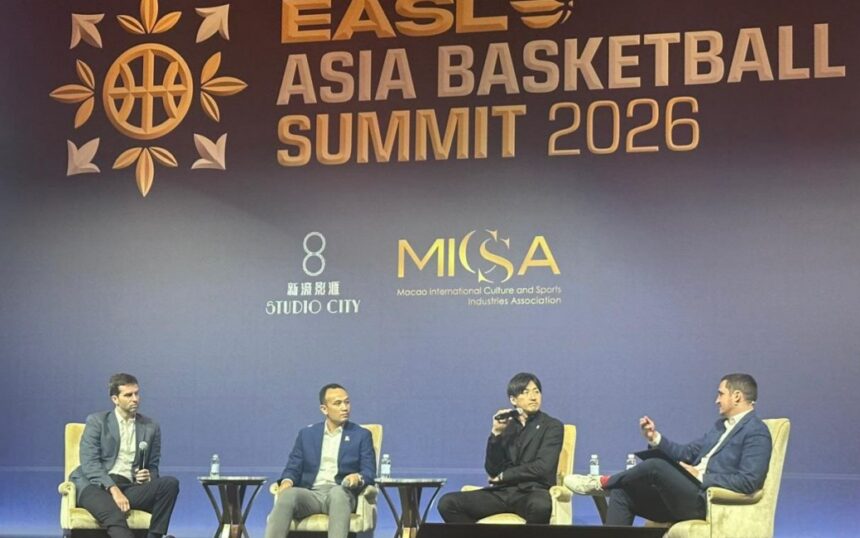 Junas Miradiarsyah, Direktur Utama Indonesian Basketball League (IBL) menjadi bagian dalam ajang EASL Asia Basketball Summit yang berlangsung pada 21 Maret 2026 di Makau.