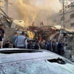 Salah satu daerah di Iran yang terdampak serangan Israel. Foto : Ist