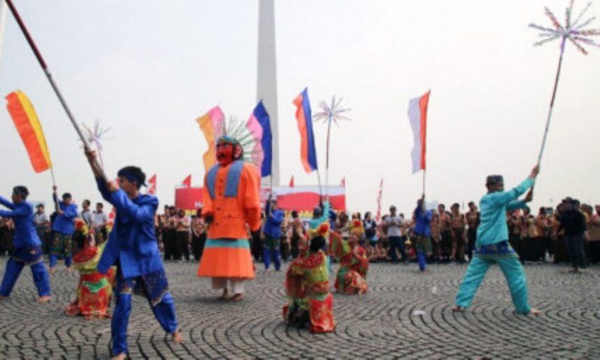 Ilustrasi Lebaran Betawi. Foto: Ist