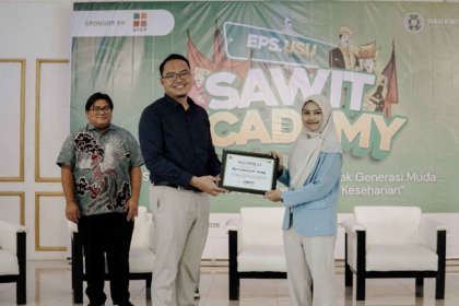 Sawit Academy EPS. USU yang diselenggarakan oleh PT Hai Sawit Indonesia dan didukung oleh Badan Pengelola Dana Perkebunan (BPDP) menghadirkan sudut pandang akademik yang kuat dalam membahas peran sawit di kehidupan sehari-hari.