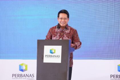 Ketua Umum Perbanas yang juga Direktur Utama PT Bank Rakyat Indonesia (Persero) Tbk, Hery Gunardi. Foto: Dok BRI