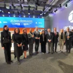 Menteri Pariwisata RI, Widiyanti Putri di ITB Berlin (paling kiri). Foto: Dok Humas