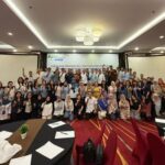 LITERASI: Acara sosialisasi perusahaan binaan serta mitra wadah BPU BPJS Ketenagakerjaan Jakarta Pluit. (foto BPJS Ketenagakerjaan)