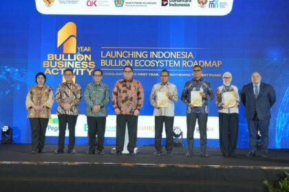 PT Pegadaian bersama para pelaku industri emas bentuk Indonesia Bullion Market Association (IBMA). Foto: Pegadaian