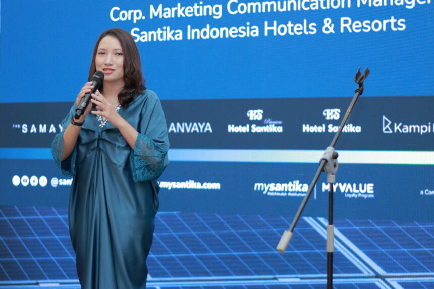 Santika Indonesia Hotels & Resorts gandeng Rekosistem gulirkan program waste management. (Alidrian Fahwi/ipol.id).