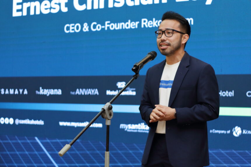 Santika Indonesia Hotels & Resorts gandeng Rekosistem gulirkan program waste management. (Alidrian Fahwi/ipol.id).
