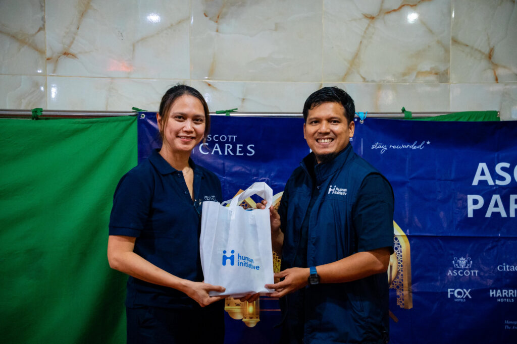 Memaknai bulan Ramadan sebagai momentum untuk berbagi dan memperkuat kepedulian sosial, Ascott Indonesia kembali menyelenggarakan program Ascott Takes Part Ramadan. (dok. Ascott Indonesia).