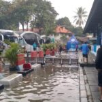 Banjir di Terminal Kampung Rambutan, Jakarta Timur. Foto Ist