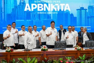 Menteri Keuangan Purbaya saat memimpin konferensi pers terkait kinerja APBN beberapa waktu lalu. Foto: Dok Kemenkeu