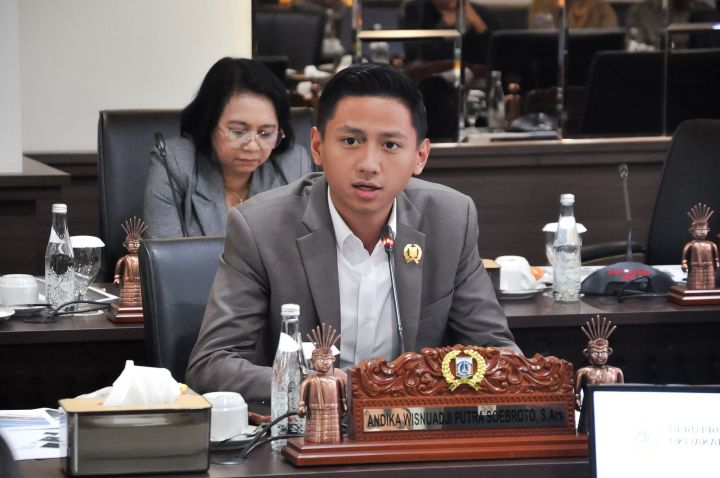 Anggota DPRD DKI Fraksi Demokrat, Andika Wisnuadji.(Foto istimewa)