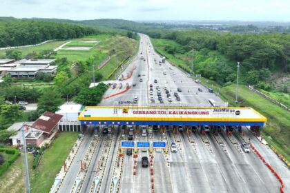 Gerbang Tol Kalikangkung. Foto dok. Jasa Marga