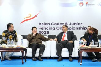 Menpora Erick Buka Suara Soal Dualisme Organisasi Anggar. Foto/dok/Az