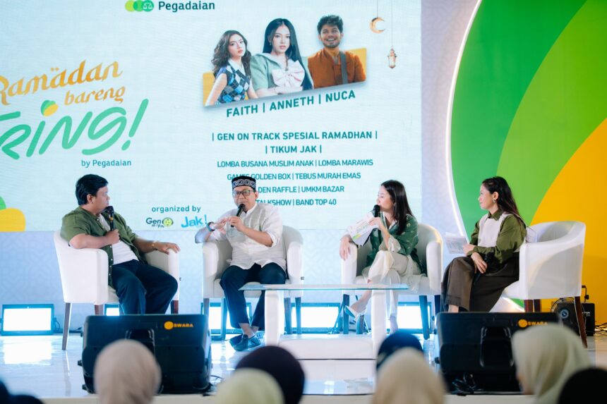 Menyambut bulan suci yang penuh keberkahan, PT Pegadaian kembali memperkuat komitmennya dalam literasi keuangan digital melalui rangkaian festival bertajuk “Ramadan Bareng Tring!”.
