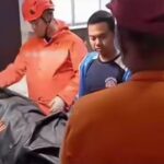 Cuaca ekstrem tak terduga, gondola terguncang hebat. Satu pekerja selamat, satu lainnya meninggal di lokasi. Foto: IG @ini_surabaya