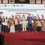 Kolaborasi Program Pembiayaan Perumahan dan Pemberdayaan Ekonomi Rakyat yang digelar di Balaiurung Pemerintah Kota Singkawang pada Selasa (3/3/2026). Foto: Dok BNI