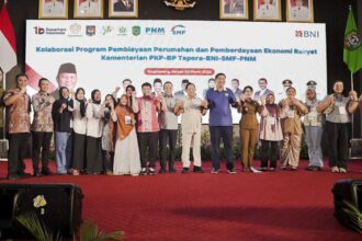 Kolaborasi Program Pembiayaan Perumahan dan Pemberdayaan Ekonomi Rakyat yang digelar di Balaiurung Pemerintah Kota Singkawang pada Selasa (3/3/2026). Foto: Dok BNI
