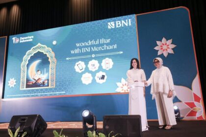 BNI menggelar acara buka puasa bersama mitra usaha dalam agenda BNI wondrful Iftar with Merchant 2026 sebagai upaya mempererat hubungan sekaligus memperkuat kolaborasi bisnis dengan merchant strategis. Foto: Dok BNI