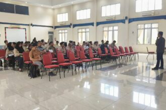 PEKERJA GIZI: Peserta sosialisasi BPJS Ketenagakerjaan dari SPPG wilayah Jakarta Utara. (foto BPJS Ketenagakerjaan Jakarta)