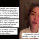 Setelah lima bulan memilih diam, Nabilah O’Brien mengungkap dirinya menjadi tersangka usai melaporkan dugaan pencurian di restorannya. Foto: Tangkap layar IG @nobabrien